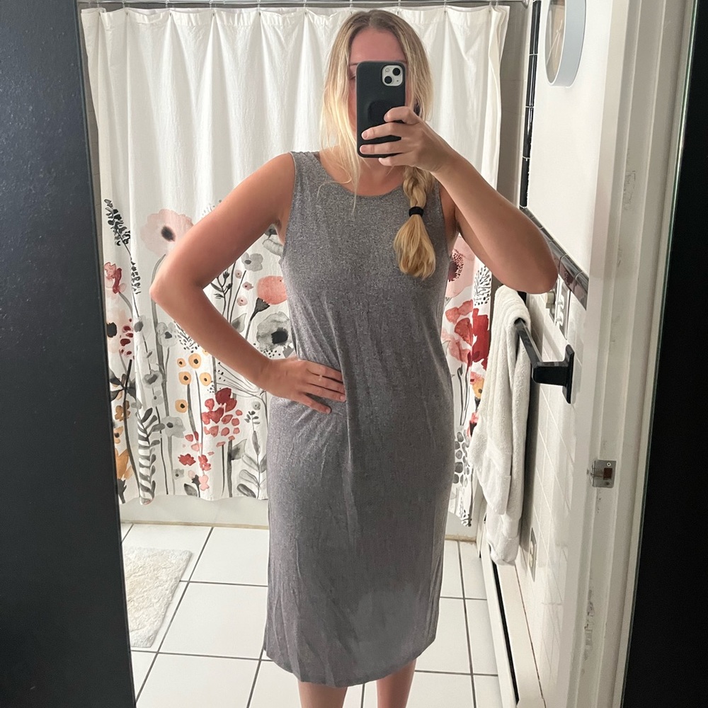 H&M gray dress